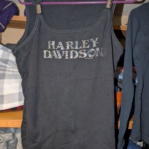 Harley Davidson Black Tank Top